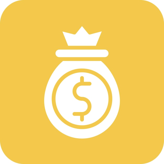 Ilustración del icono del vector de gastos del conjunto de iconos de contabilidad