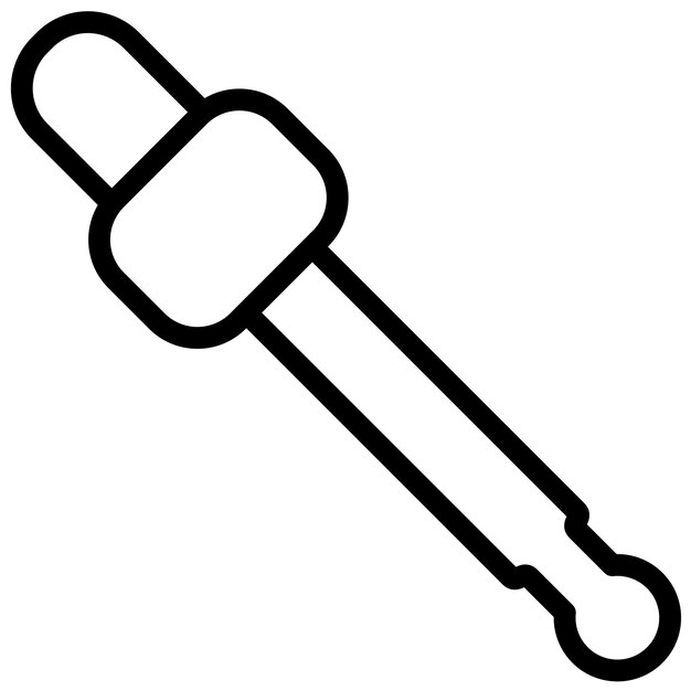 Ilustración del icono del vector de goteo del conjunto de iconos de herramientas