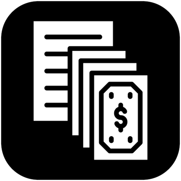 Ilustración del icono del vector de ingresos del conjunto de iconos de la economía empresarial