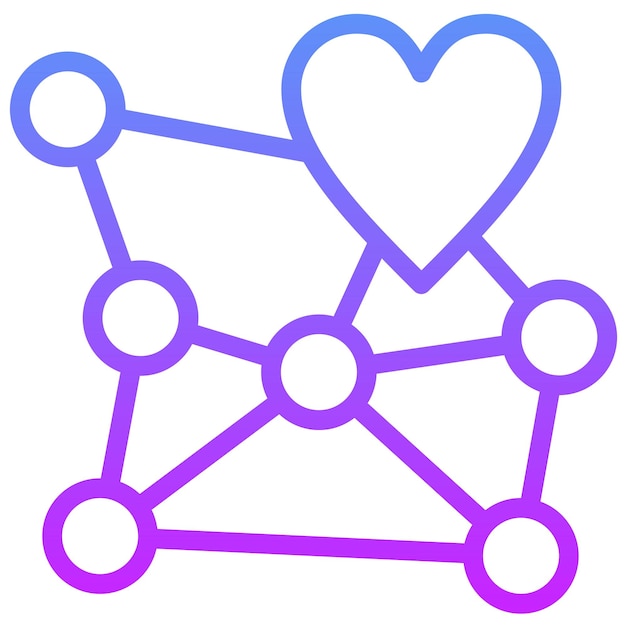 Ilustración del icono del vector de integridad del conjunto de iconos de recursos humanos