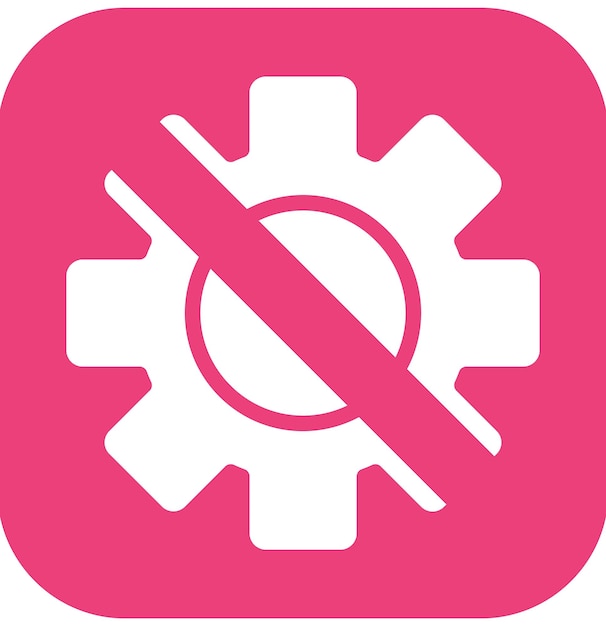 Ilustración del icono del vector de interrupción del conjunto de iconos de Business Analytics
