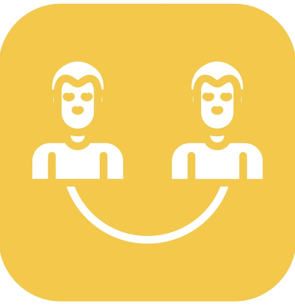 Ilustración del icono del vector de participación del cliente del conjunto de iconos de Business Analytics