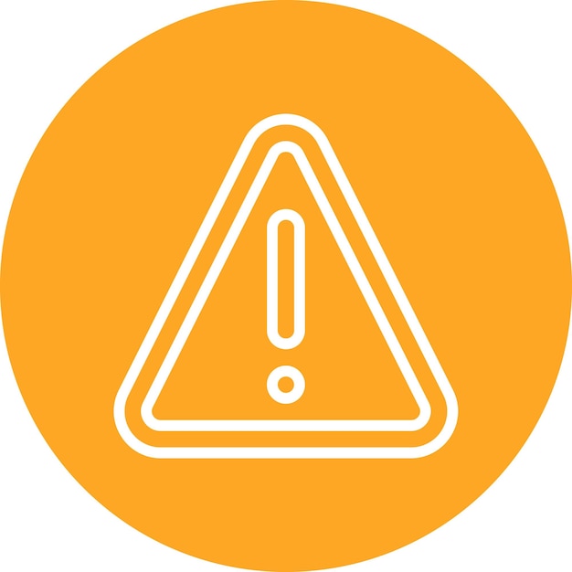 Ilustración del icono del vector de peligro del conjunto de iconos de herramientas de electricista