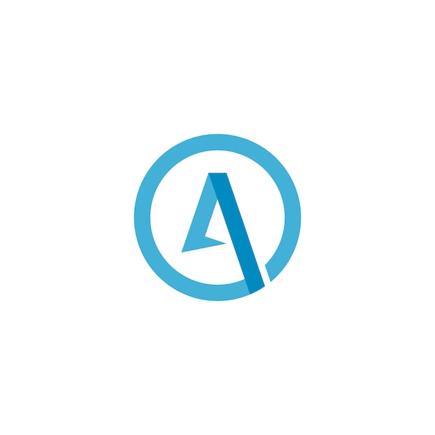 Ilustración de icono de vector de plantilla de negocio de logotipo de letra