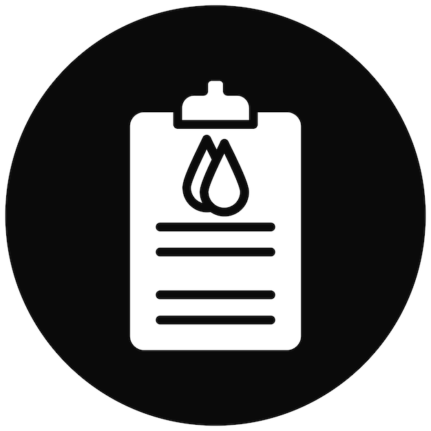 Ilustración del icono del vector de prueba del conjunto de iconos de garantía de calidad