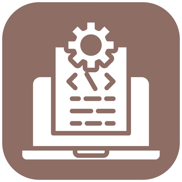 Ilustración del icono del vector de prueba manual del conjunto de iconos de garantía de calidad