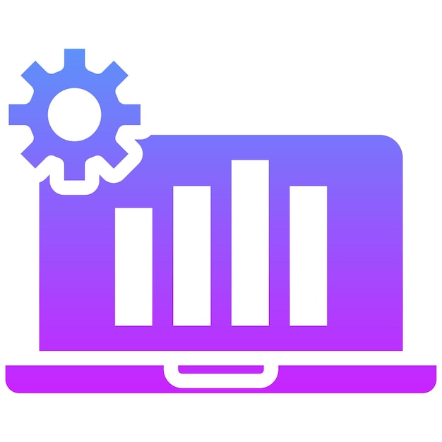 Ilustración del icono del vector de pruebas funcionales del conjunto de iconos de garantía de calidad