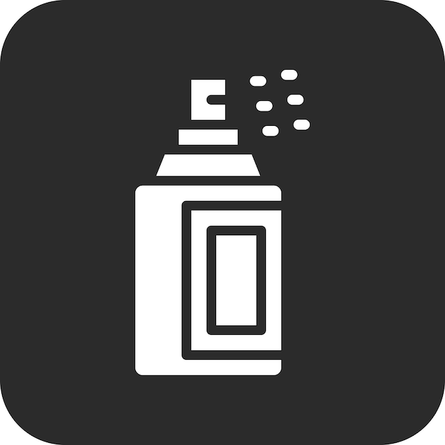 Ilustración del icono del vector de pulverización del conjunto de iconos de Mall