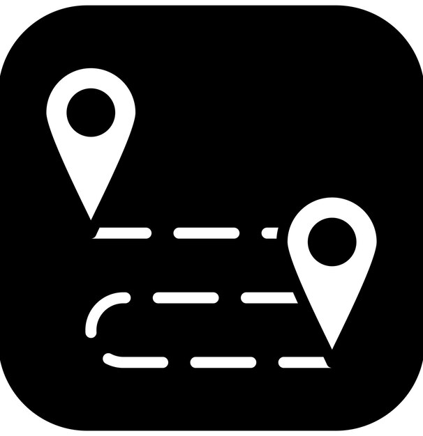 Ilustración del icono del vector de seguimiento del conjunto de iconos de Business Analytics