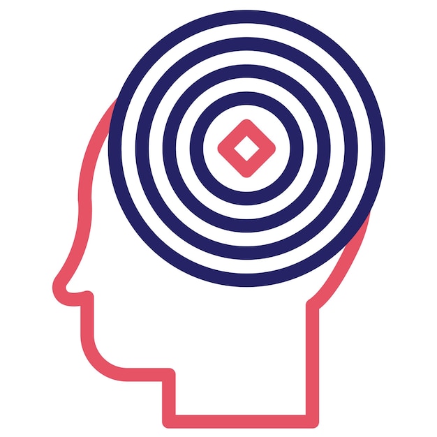Ilustración del icono del vector de singularidad del conjunto de iconos de análisis de datos