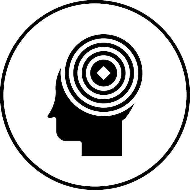Ilustración del icono del vector de singularidad del conjunto de iconos de análisis de datos