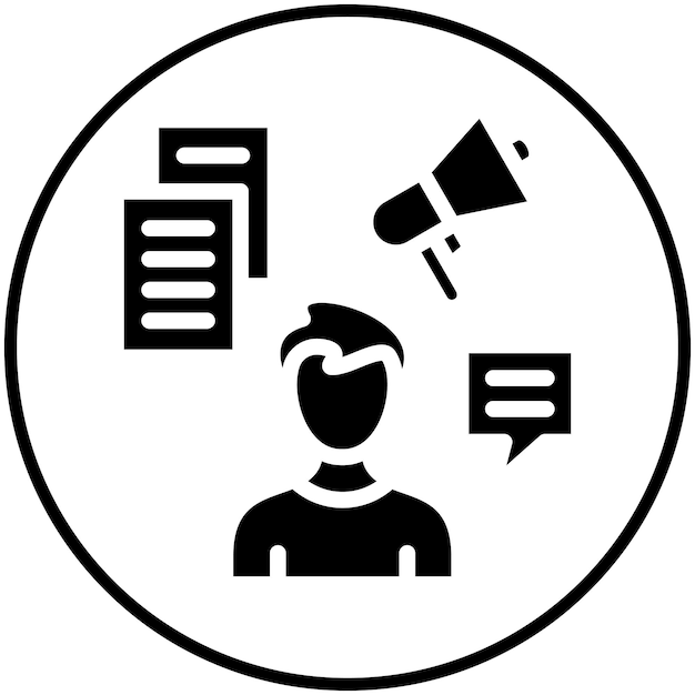 Ilustración del icono del vector de sobrecarga del conjunto de iconos de formación empresarial