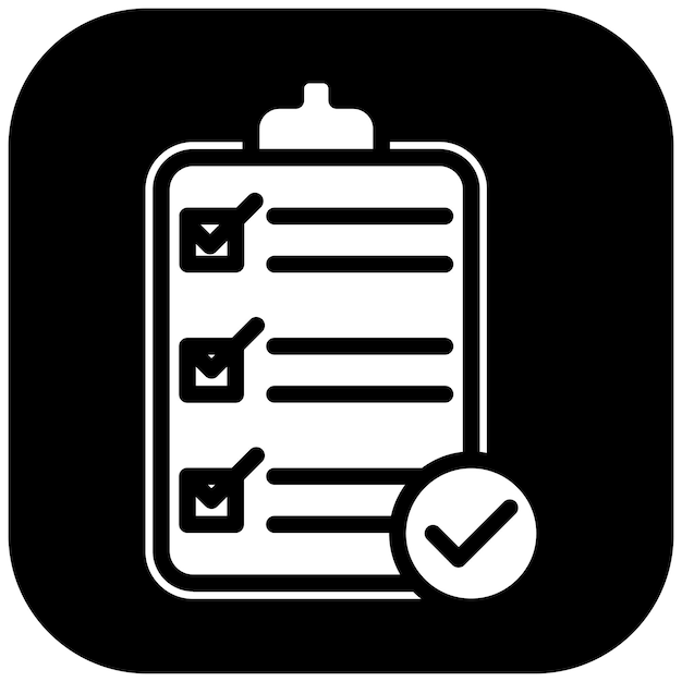 Ilustración del icono vectorial de acción correctiva del conjunto de iconos de garantía de calidad