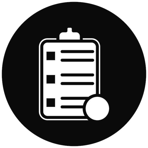 Ilustración del icono vectorial de acción preventiva del conjunto de iconos de garantía de calidad
