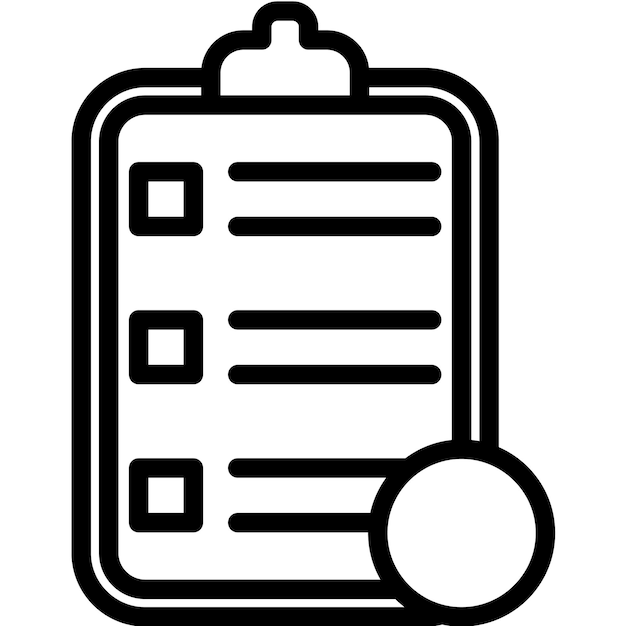 Ilustración del icono vectorial de acción preventiva del conjunto de iconos de garantía de calidad