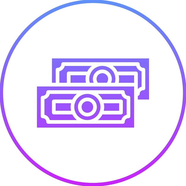 Ilustración del icono vectorial de activos fijos del conjunto de iconos de contabilidad