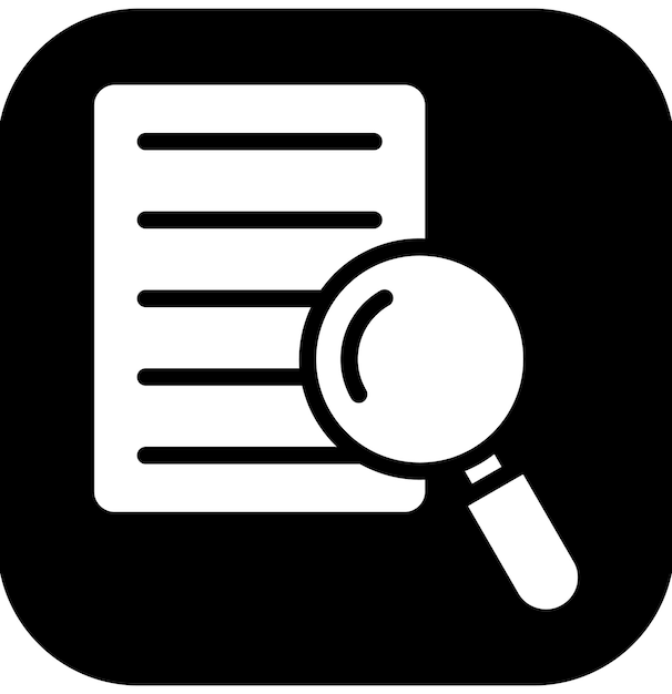 Ilustración del icono vectorial de análisis de datos del conjunto de iconos de análisis de negocios