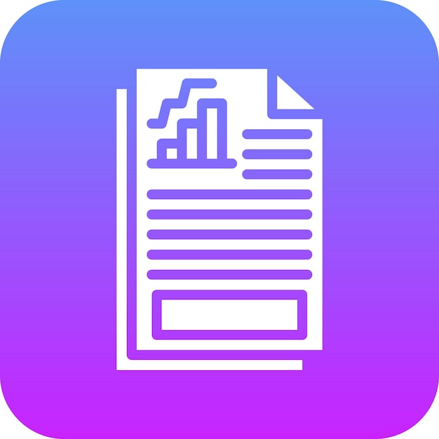 Ilustración del icono vectorial de análisis de deudas del conjunto de iconos de contabilidad