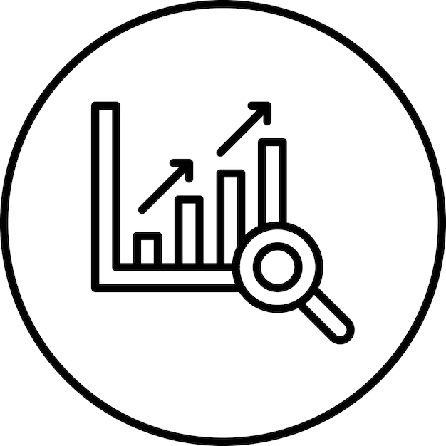 Ilustración del icono vectorial del analizador del conjunto de iconos de herramientas eléctricas