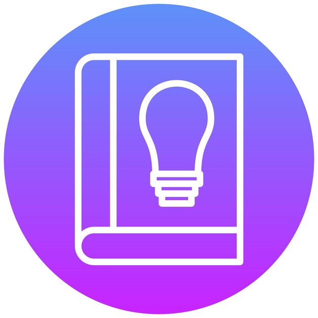 Ilustración del icono vectorial de aprendizaje del conjunto de iconos de liderazgo