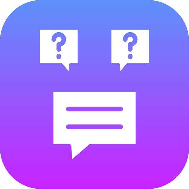 Ilustración del icono vectorial de Ask For Help del conjunto de iconos de habilidades para la vida