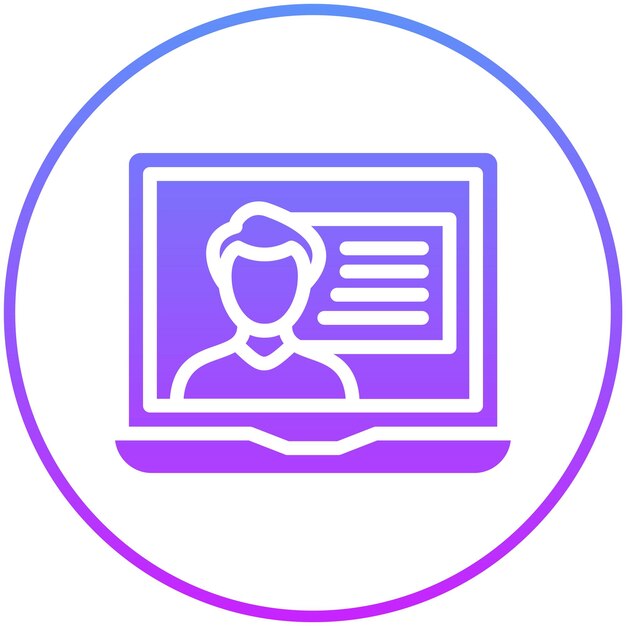 Ilustración del icono vectorial del aula del conjunto de iconos de educación OnGGSCE
