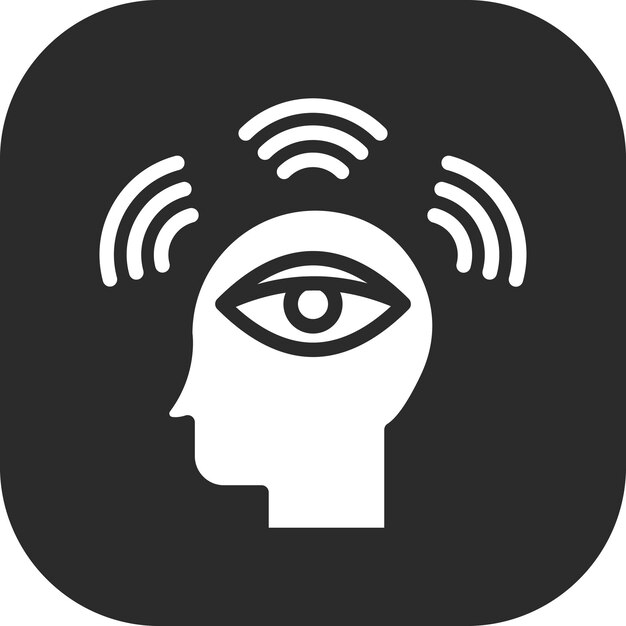 Ilustración del icono vectorial de autoconciencia del conjunto de iconos de habilidades para la vida