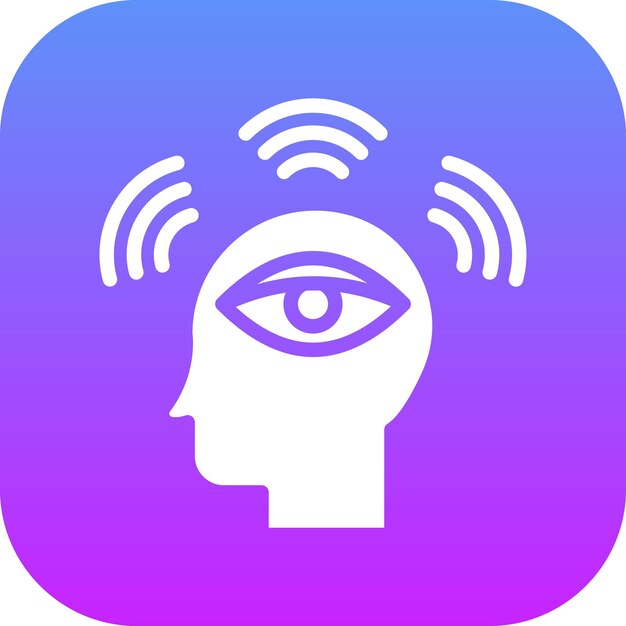 Ilustración del icono vectorial de autoconciencia del conjunto de iconos de habilidades para la vida