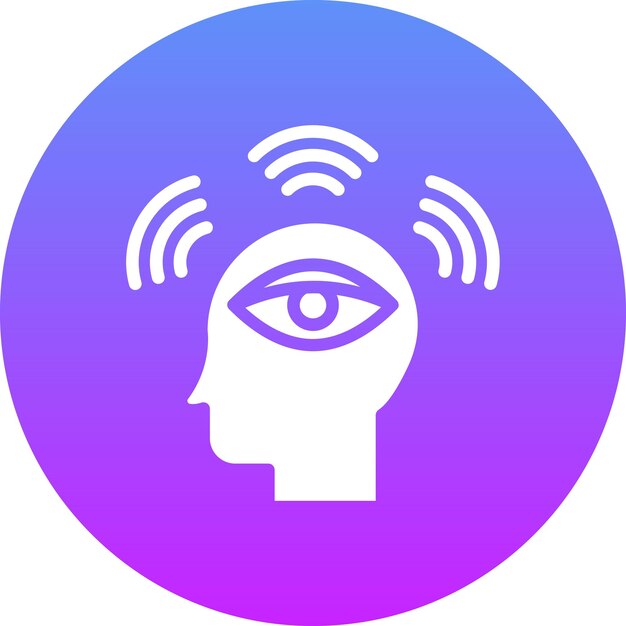 Ilustración del icono vectorial de autoconciencia del conjunto de iconos de habilidades para la vida