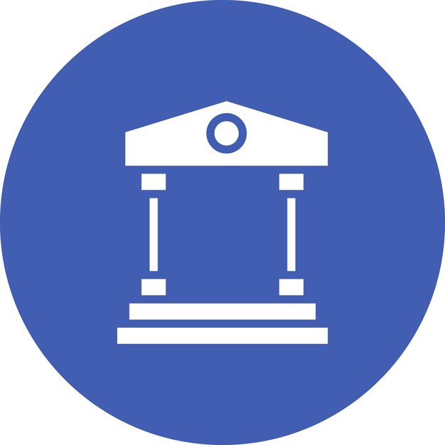 Ilustración del icono vectorial de banca personal del conjunto de iconos de contabilidad