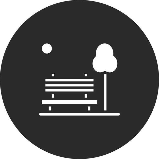 Ilustración del icono vectorial del banco del conjunto de iconos del pueblo