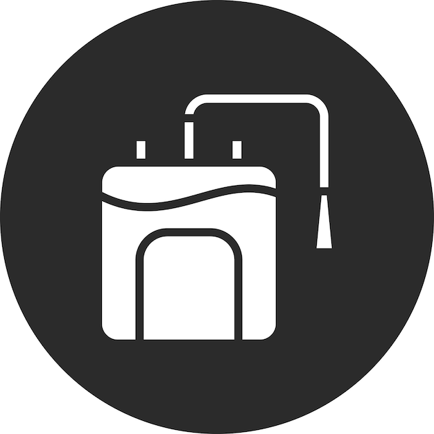 Ilustración del icono vectorial de la bolsa de sangre del conjunto de iconos de medicina