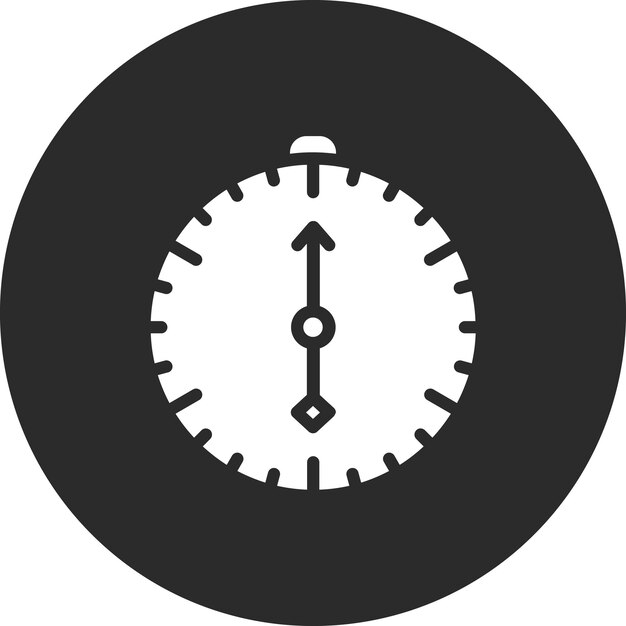 Ilustración del icono vectorial de la brújula del conjunto de iconos de De vuelta a la escuela