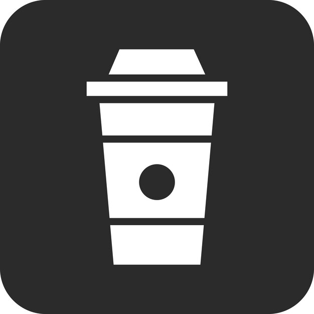 Ilustración del icono vectorial del café del conjunto de iconos de inicio de negocio