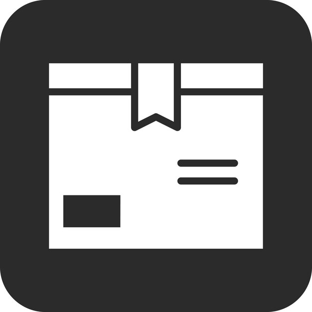 Ilustración del icono vectorial de la caja del conjunto de iconos de inicio de negocio