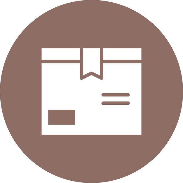Ilustración del icono vectorial de la caja del conjunto de iconos de inicio de negocio