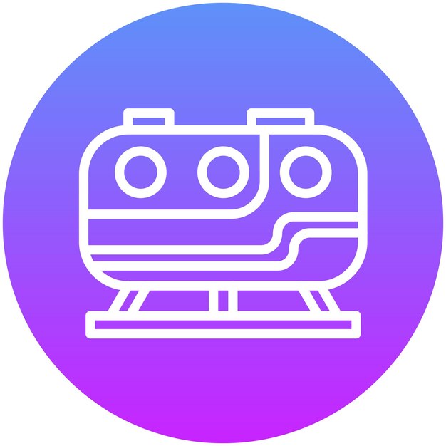 Ilustración del icono vectorial de la Cámara de Buceo del conjunto de iconos de vacaciones y turismo