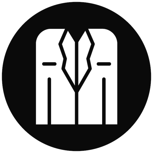Ilustración del icono vectorial de la capa de laboratorio del conjunto de iconos de laboratorio