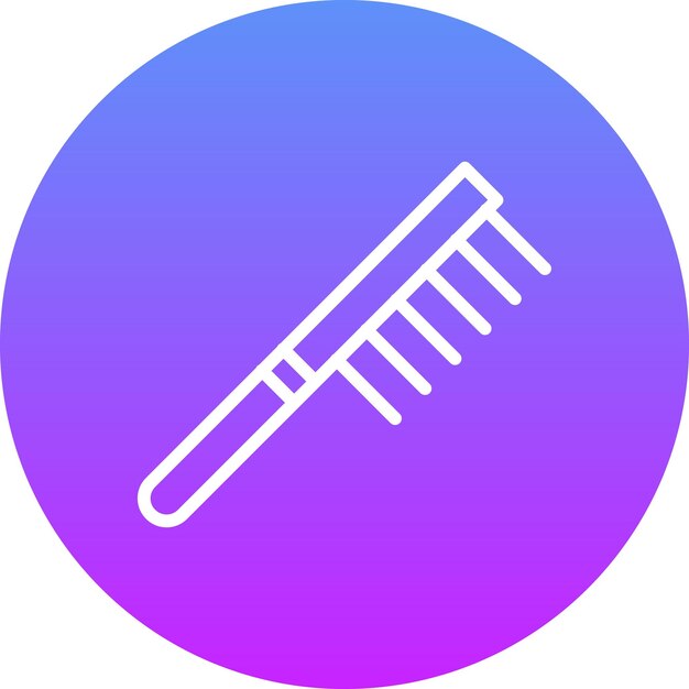 Ilustración del icono vectorial de cepillado del conjunto de iconos de la rutina de higiene