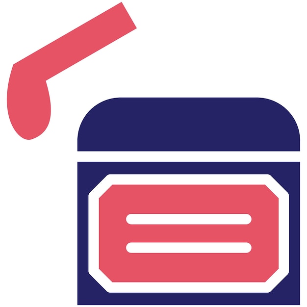 Ilustración del icono vectorial de cera del conjunto de iconos de Spa