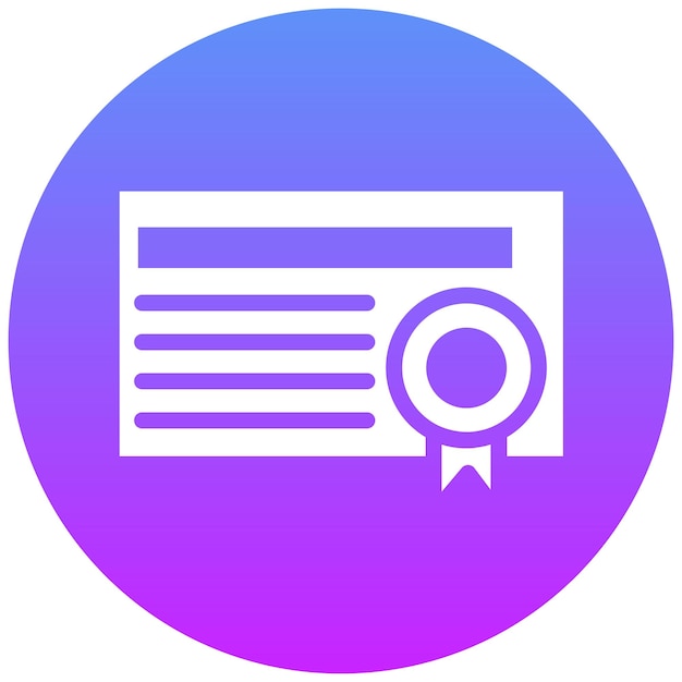 Ilustración del icono vectorial del certificado del icono de la peregrinación del Hajj