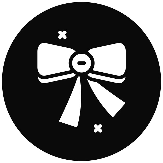 Ilustración del icono vectorial de la cinta festiva del conjunto de iconos de Festa Junina