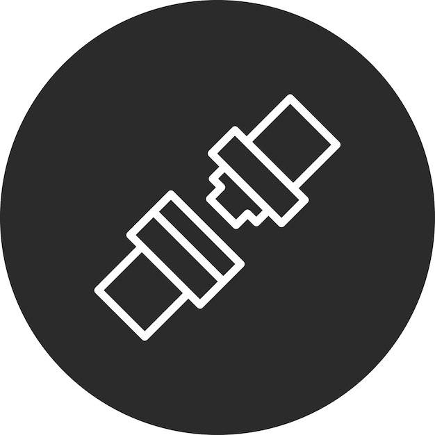 Ilustración del icono vectorial del cinturón de seguridad del conjunto de iconos de protección y seguridad