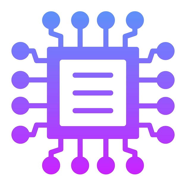 Ilustración del icono vectorial del circuito del conjunto de iconos de herramientas de electricista