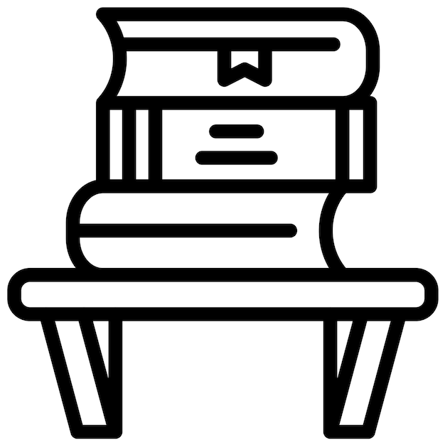 Ilustración del icono vectorial clásico de la literatura del conjunto de iconos de la literatura
