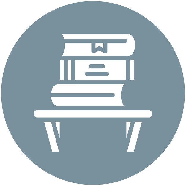 Ilustración del icono vectorial clásico de la literatura del conjunto de iconos de la literatura