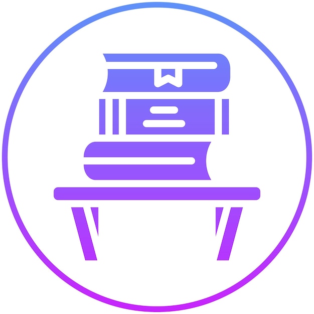 Ilustración del icono vectorial clásico de la literatura del conjunto de iconos de la literatura