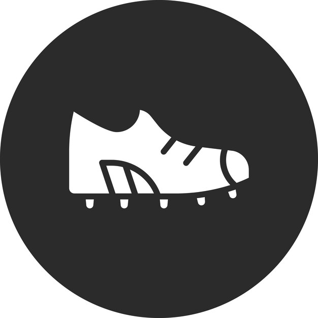 Ilustración del icono vectorial de Cleats del conjunto de iconos deportivos