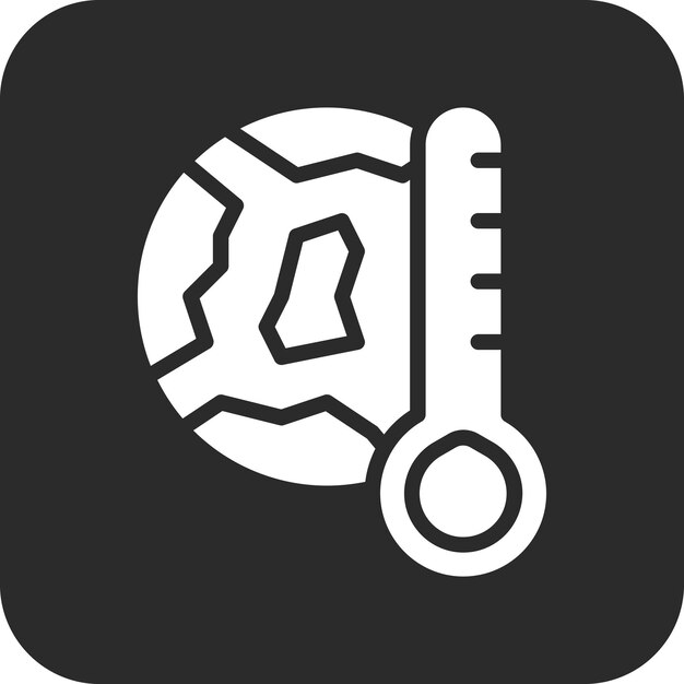 Ilustración del icono vectorial de climatización del conjunto de iconos de la ciudad inteligente