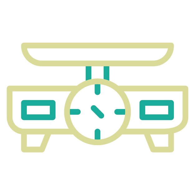 Ilustración del icono vectorial de la cocina del conjunto de iconos de artículos para el hogar